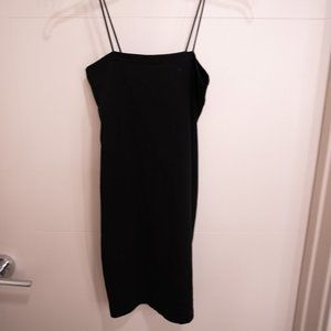 Fitted Black Mini Dress